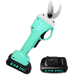 Potatura elettrica portatile, senza fili wireless MRUGAN, cesoie per frutta elettrica al litio a velocita variabile a temperatura, rami spessi, due en oferta