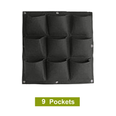 borse in crescita, borse di verde, nero, 0,5 m * 0,5 m, 9