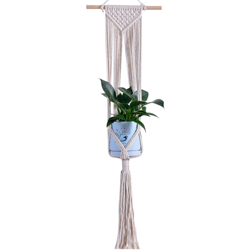 Macrame Plant Hanger Portavasi da fiori decorativo Indoor Outdoor Hanging Planter Basket Cotton Rope Home Decor,tipo 8 - tipo 8 características