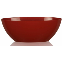 Vaso barca rosso 35 cm precio