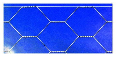 Rete recinzione tripla torsione h.50 cm x 50m maglia saldata 16/2 mm - Argento