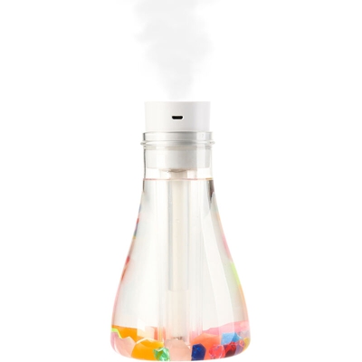 Diffusore dell'umidificatore della nebbia dell'automobile 500mL Luce notturna colorata 2 modalita di nebbia Umidificatore freddo e silenzioso