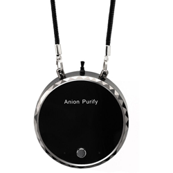 Collana con deodorante per ambienti con mini collana d'aria portatile indossabile USB purificatore d'aria precio