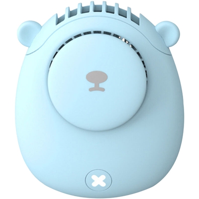 Happyshopping - Ventilatore USB Mini Ventilatore da collo vivavoce Ventilatore portatile da appendere a 3 velocita Ventilatore da collana personale a