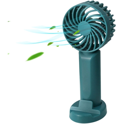 Happyshopping - Ventilatore portatile con base Mini ventilatore portatile 3 velocita Ventilatore da tavolo personale a basso rumore per viaggi