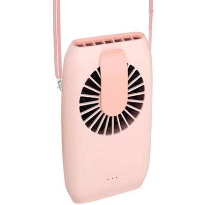Ventilatore da collo sospeso con funzione Power Bank Ventilatore portatile portatile Mini ventilatore da tavolo ricaricabile Ventola di