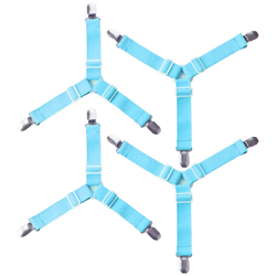 4 pezzi di fissaggio lenzuolo triangolare regolabile blu,Tipo,blu 4 pezzi - Tipo,blu 4 pezzi características