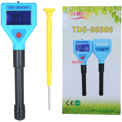 Happyshopping - Penna di rilevamento misuratore TDS portatile Tester di qualita dell'acqua professionale Monitor della qualita dell'acqua Dispositivo