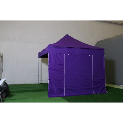 Tarpaulin laterale 3m poliestere 300g / m2 viola