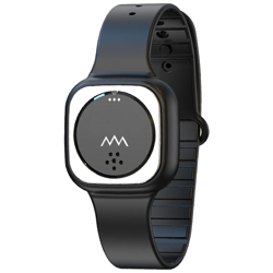 Happyshopping - F8 Ultrasonic-Wave Mosquito Repellent Watch Braccialetto anti-zanzara elettronico portatile impermeabile all'aperto,Tipo, nero en oferta