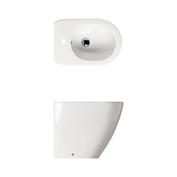 Bidet Filo-muro Cover In Ceramica - Colore Bianco precio