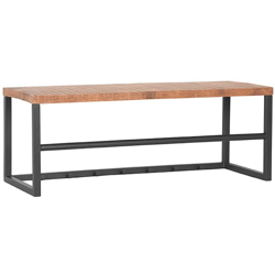 LABEL51 Appendiabiti Swing 80x30x30 cm Legno/Acciaio Bruciato en oferta