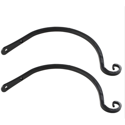 2 pezzi ganci da appendere da 8 pollici in metallo gancio da parete in ferro per pianta in vaso da fiori lanterna campana eolica mangiatoia per