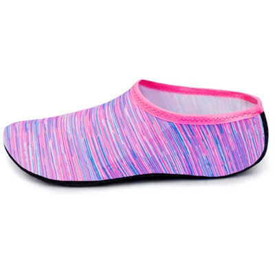 Attrezzatura per snorkeling caldo scaldabole a piedi scalzi Immersioni antiscivolo ISHAK | Linee viola, codice XL - Linee viola, codice XL