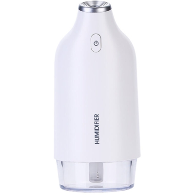Umidificatore con luce notturna Umidificatore a nebbia leggera Portatile Silenzioso Spegnimento automatico senza acqua per camera da letto Soggiorno