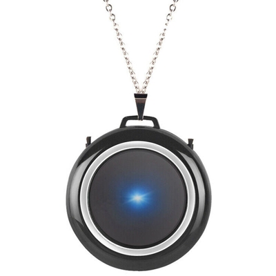Purificatore d'aria a ioni negativi con barra di ossigeno portatile da appendere alla collana (nero),Tipo,nero - Tipo,nero