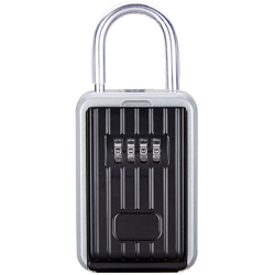 Happyshopping - Cassetta di sicurezza per chiavi con copertura antipolvere Nessuna necessita di installazione Combinazione di password a 4 cifre características