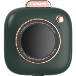 Mini ventola per fotocamera con archetto da collo Bella ventola vivavoce portatile ricaricabile USB,Tipo,Verde - Tipo,Verde características