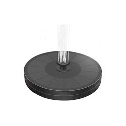 Zanfee - Fontana solare per laghetto da giardino, con 7 effetti, pompa solare per laghetti da giardino, vasca per uccelli, contenitore per pesci en oferta