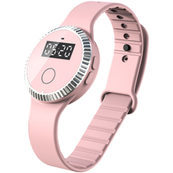 Orologio anti-zanzara con repellente per zanzare ad ultrasuoni con braccialetto elettronico portatile per repellente per zanzare,Tipo,Rosa - Tipo,Rosa en oferta