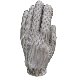 Happyshopping - Guanto protettivo in maglia di acciaio inossidabile 304L di alta qualita resistente al taglio del coltello per la sicurezza sul en oferta