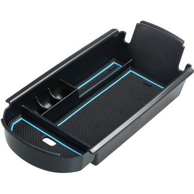 Happyshopping - Scatola portaoggetti del bracciolo centrale dell'auto Scatola portaoggetti della console centrale Organizer Sostituzione del vassoio