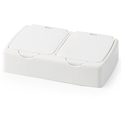Tampone di cotone Scatola di immagazzinaggio Cassetto Cucito Classificazione di piccoli oggetti Custodia di immagazzinaggio Scatola di