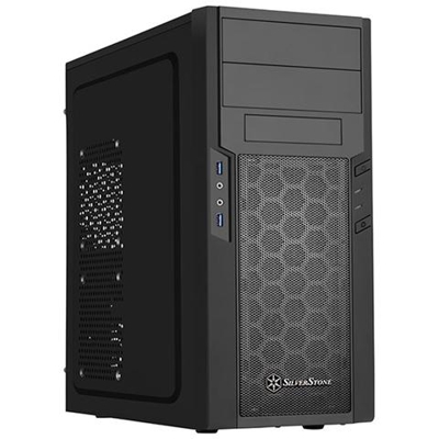 Case Precision Middle Tower ATX / Micro-ATX 2 Porte USB 3.0 Colore Nero
