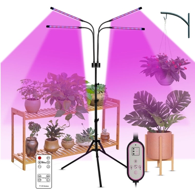 Treppiede coltiva la luce 80LED | modelli di controllo remoto - modelli di controllo remoto