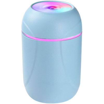 Happyshopping - Vendita calda 260ML Mini umidificatore d'aria colorato luce notturna desktop portatile aroma diffusore di olio essenziale per la casa