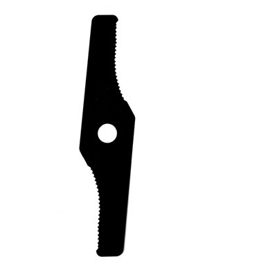 Happyshopping - Le lame di taglio, lame pennello pi¨´ spessa in acciaio, parti di rasaerba, lama erbicida | seghettato - seghettato