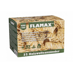Accendifuoco ecologico FLAMAX 32pz características