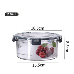 Frigorifero Scatola di conservazione degli alimenti Scatola di immagazzinaggio sigillata per alimenti Cucina Verdure Scatola di plastica per cereali precio