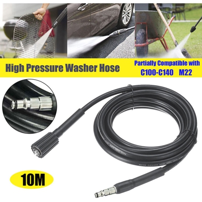 Happyshopping - Acqua idropulitrice pistola, parzialmente compatibile Nilfisk, C100, C110, C120, C130, C140 | 10m - 10m