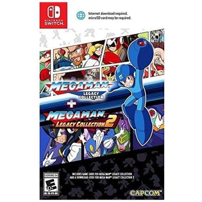 Mega Man Legacy Collection 1 + 2 Nintendo Switch Game (#)