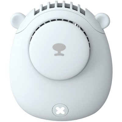 Ventilatore USB Mini Ventilatore da collo vivavoce Ventilatore portatile da appendere a 3 velocita Ventilatore da collana personale a basso rumore