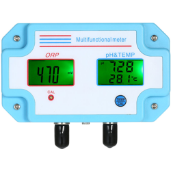 Happyshopping - Misuratore di pH/ORP/TEMP professionale 3 in 1 Rilevatore d'acqua Multiparametro LCD digitale Tri-metro Monitor di qualita dell'acqua precio