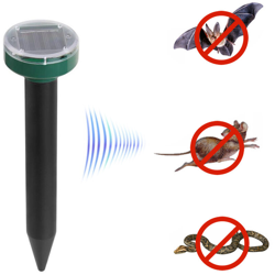 Happyshopping - Solar Mole Repeller Sonic Deterrente Repeller Snake Roditore Gopher Chaser Disinfestazione per Prato Giardino Cortile Casa características