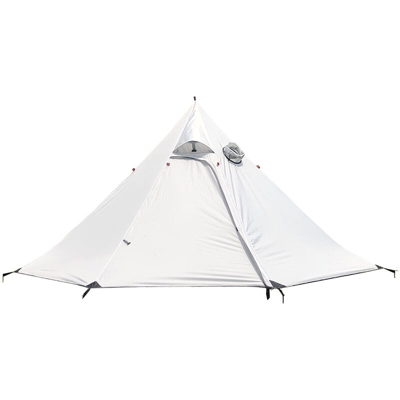 Happyshopping - Tenda Piramide Ultraleggera 3 4 Persone Tenda Zaino Tenda Impermeabile 4 Stagioni,Tipo,bianco - Tipo,bianco
