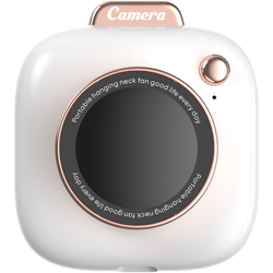 Mini ventola per fotocamera con archetto da collo Bella ventola vivavoce portatile ricaricabile USB,Tipo,Bianco - Tipo,Bianco características