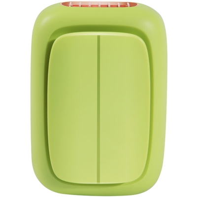 Happyshopping - Portatile 2 in 1 Mini Clip da Vita Ricaricabile su Ventola/Ventilatore a Collana 3 Velocita, Carica Portatile Power Bank 4000Mah