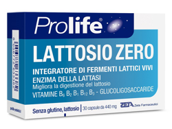 PROLIFE LATTOSIO ZERO 30 CAPSULE en oferta