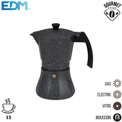 Caffettiera in alluminio - 9 tazze a induzione - edm precio