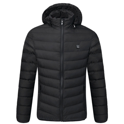 Giacche da esterno riscaldanti USB Giacche invernali Abbigliamento termico elettrico flessibile Maniche lunghe Pesca Escursionismo Vestiti caldi