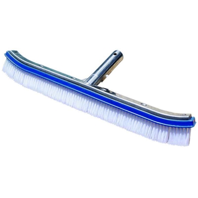 Happyshopping - Accessori per piscine spazzola da 18 pollici, il nuoto strumenti di pulizia piscina, pennello piscina adesivo in alluminio per