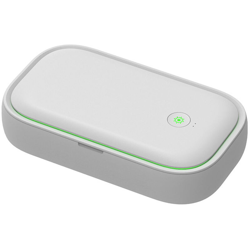 Happyshopping - Scatola di disinfezione multifunzionale e caricatore wireless 2-in-1 Lampada UV portatile Macchina di sterilizzazione Detergente a en oferta