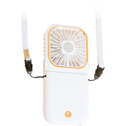 Ventilatore per collana Mini ventilatori indossabili con batteria ricaricabile 3000mAh Ventilatore pieghevole pigro a 3 velocita Ventilatore USB a 3 características