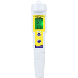 Happyshopping - Mini penna professionale ad alta precisione con rimozione della correzione automatica Misuratore di acidita impermeabile Misuratore precio
