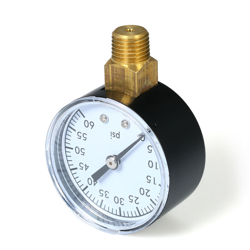 0 ~ 60psi Manometro meccanico per piscina Filtro per acquari Misuratore di pressione dell'aria per acqua con quadrante da 50 mm Attacco inferiore NPT precio