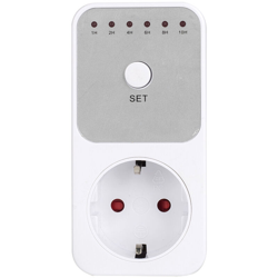Interruttore da 1 a 10 ore per timer per il conto alla rovescia per interni con spina a risparmio energetico con pin con messa a terra características